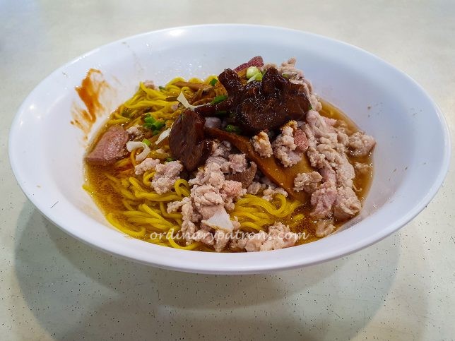Seng Huat Mushroom Minced Meat Noodle