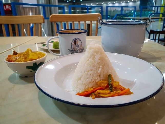 Meal at White Tiffin