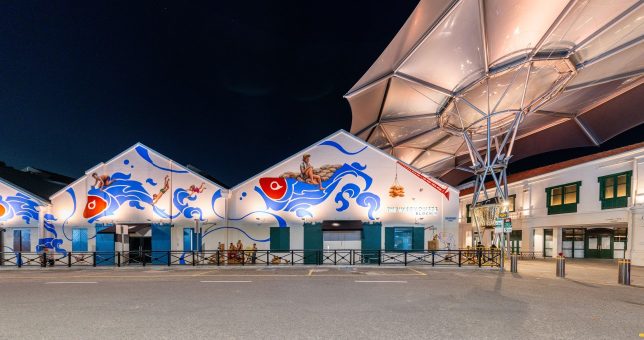 CQ @ Clark Quay - Heritage Mural