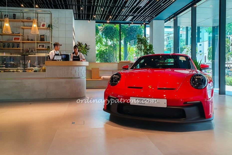Café Carrera by Baker & Cook @ Porsche Studio