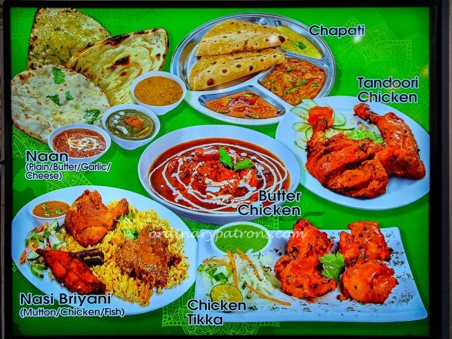 S.M.R. Indian Muslim Food Menu