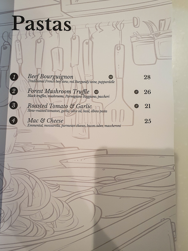 Menu of Le Petit Katong 