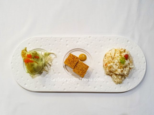 MiMi Restaurant Trio of Appetisers