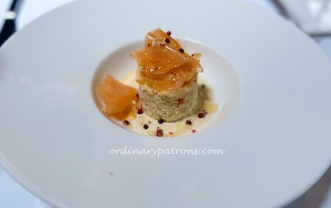 Crab Meat Timbale OSO Set Lunch