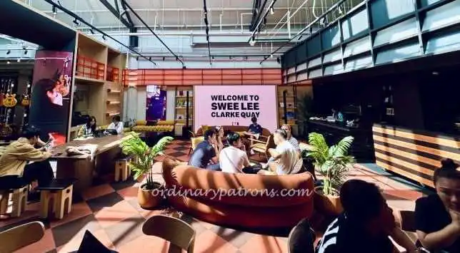 Swee Lee Clarke Quay Cafe Stage