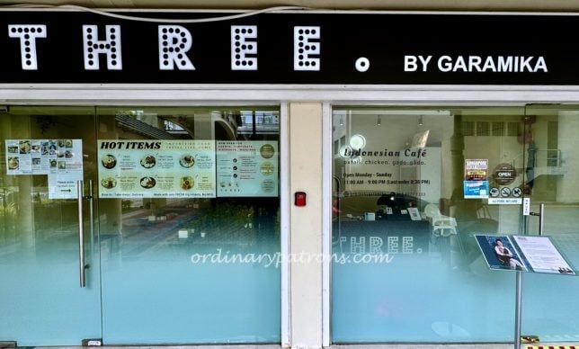 Three by Garamika - Friendly Indonesian Restaurant in Toa Payoh