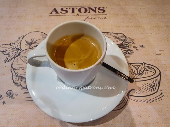 Coffee at Astons