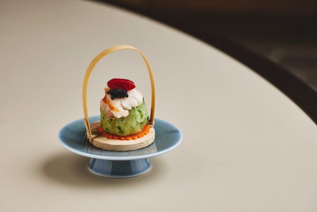 Conrad Singapore Orchard - Summer Palace - Dim Sum - Lobster Dumpling, Prawn, Pine Nut, Caviar