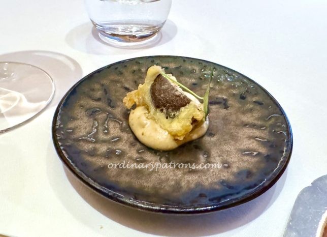 Flambéd lobster at Le Taillevent Paris