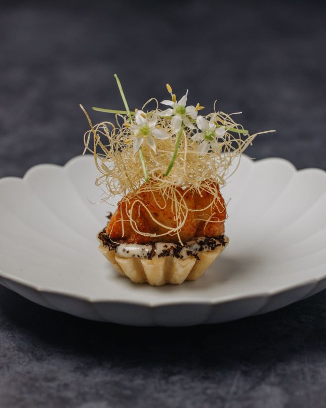 Sweet Bread Canapé - Restaurant Zén