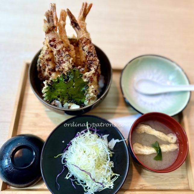 Tenjin Shaw Centre Tempura Set