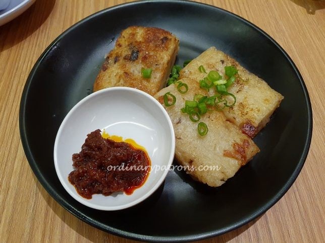 Xin Wang Hong Kong Cafe pan-fried radish cake