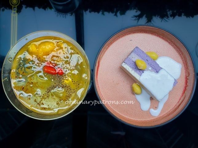 Desserts at Eden Restaurant