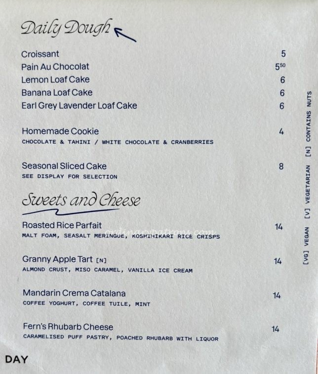 Frankie & Fern's Menu Holland Road Shopping Centre