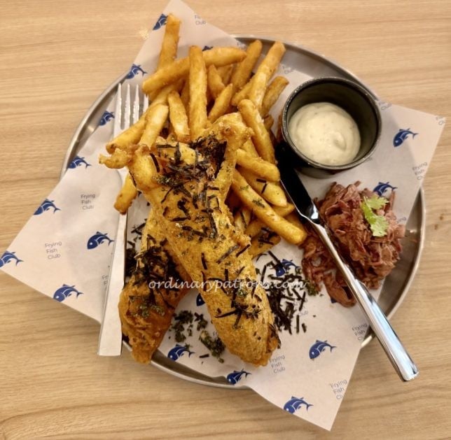 Creamier x Frying Fish Club nori fish and chips