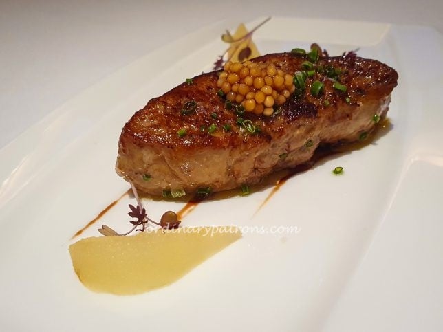 pan-seared foie gra