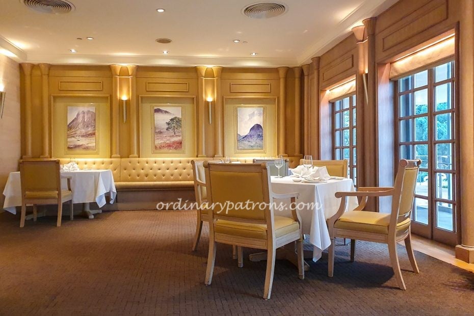 Goodwood Park Hotel’s premier fine dining restaurant, Gordon Grill