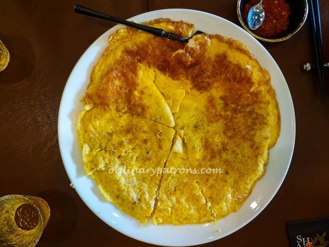 SHAO Rangoon Road - Preserved radish omelette (chai poh nerng)