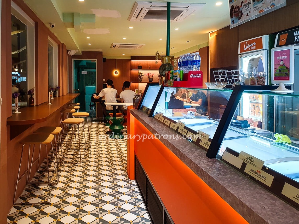 Mural on the wall can induce craving Udders Ice Cream The Ordinary