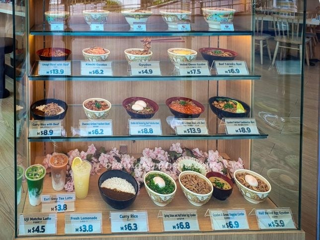 Sukiya Gyudon • Curry at 18 Tai Seng