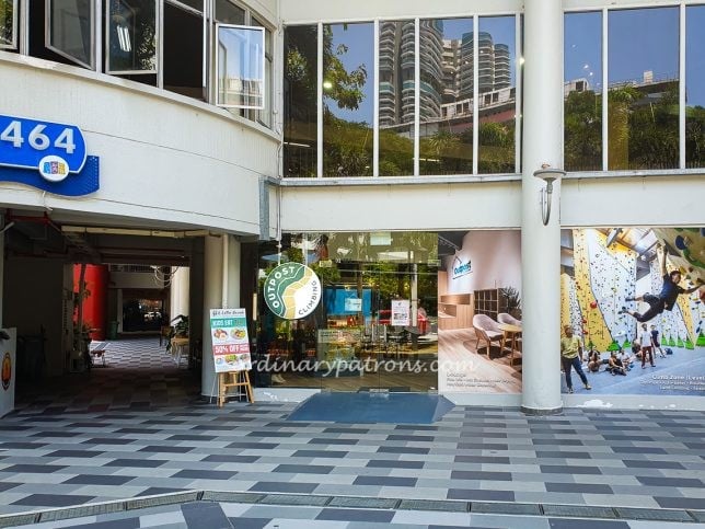 6 Letter Brunch shares its space with Outpost Climbing 