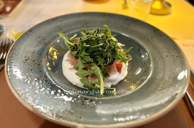 Casa Pietrasanta review of dinner