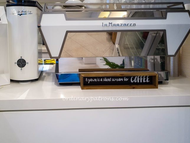 Cornercove coffee machine