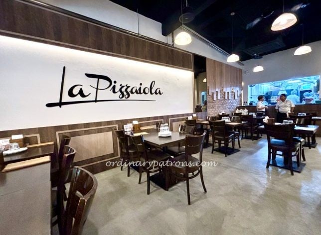 La Pizzaiola @ Bukit Timah Italian Restaurant 