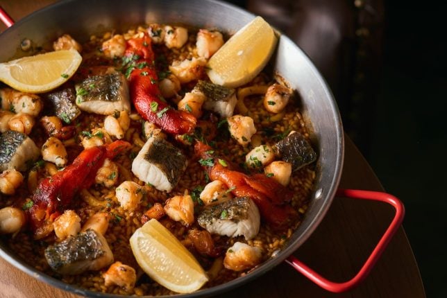 Paella De Señorito at MoVida