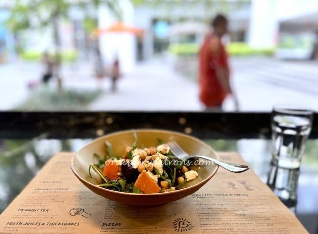 Salad at Caffé Beviamo One Holland Village