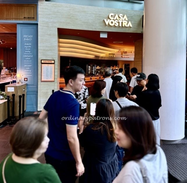 Casa Vostra Raffles City Queue