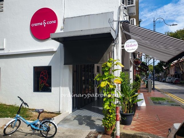 Creme & Cone Ice Cream Parlour Joo Chiat