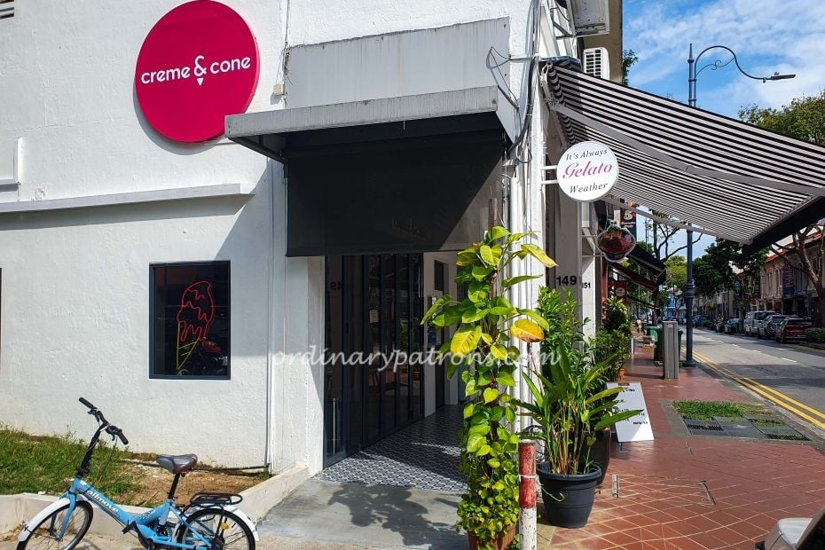 Creme & Cone Ice Cream Parlour Joo Chiat