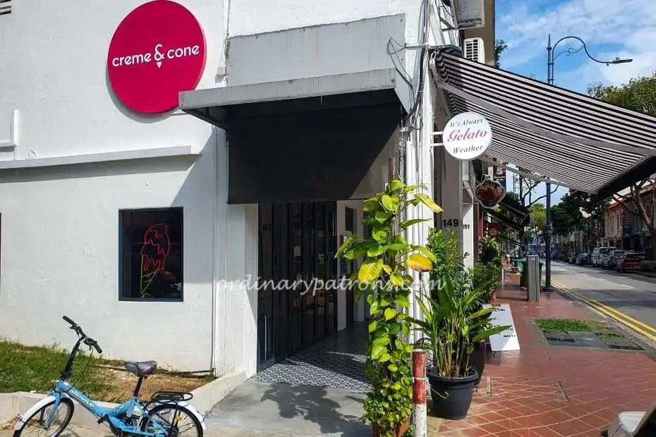 Creme & Cone Ice Cream Parlour Joo Chiat