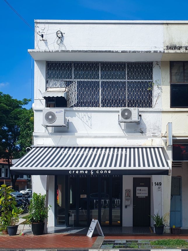 Creme & Cone Gelato cafe in Joo Chiat