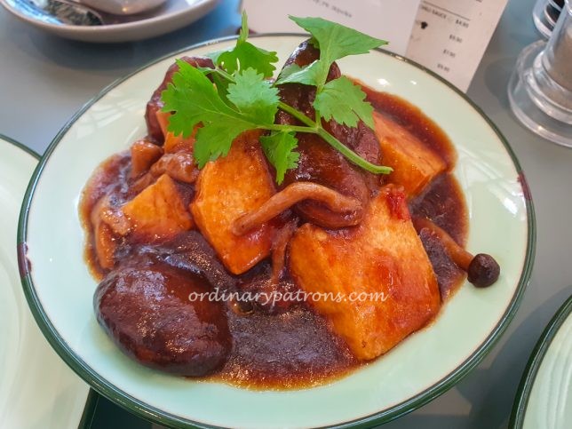 Braised Tofu Rice at Kopi 1930 
