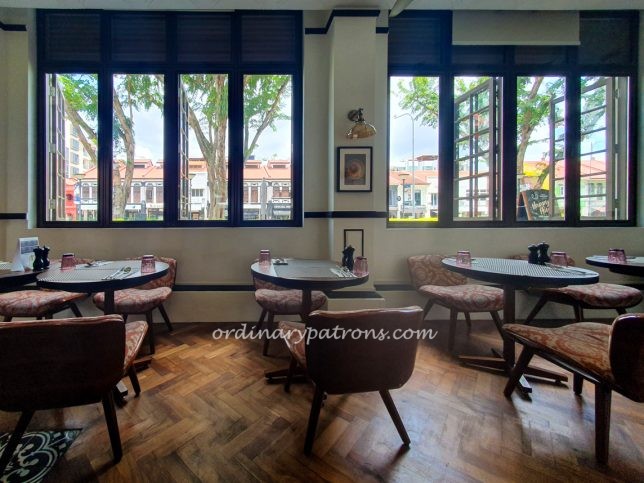 Baba Chews restaurant at Hotel Indigo in Katong Square