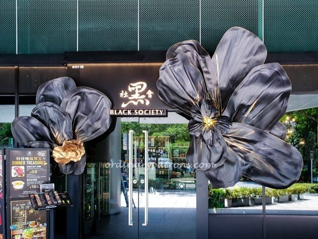 Black Society Restaurant at UBS Building