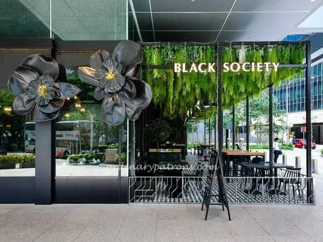 Black Society Restaurant at UBS Building