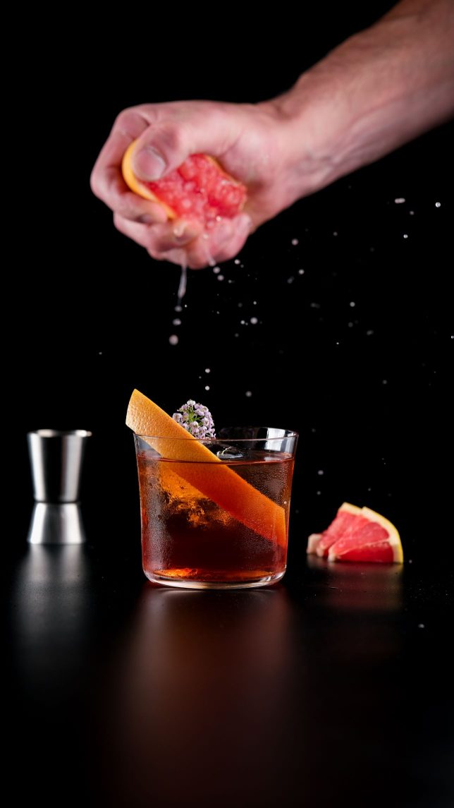 The Mirabilis Bar - Bergamot & Elderflower Negroni