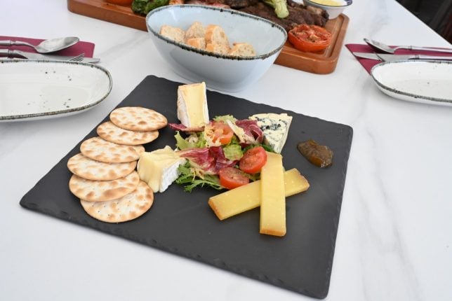 French Cheese Platter at Jules