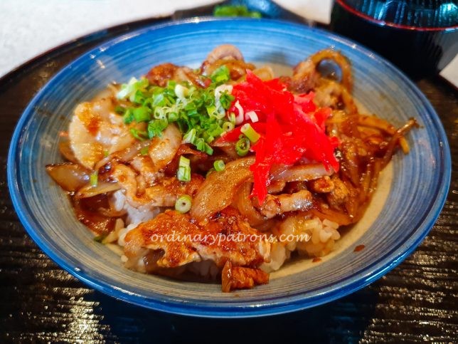 Hokkaido Buta Yakinuku Don at Nikutosake 