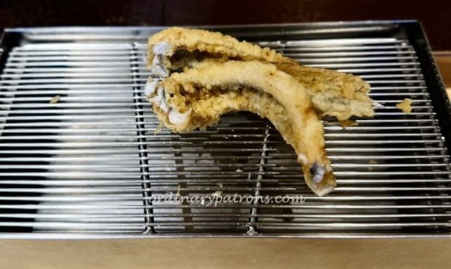 Tempura Yamanoue Ginza review