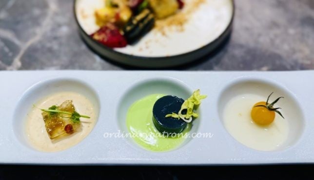 Elemen Millenia Walk 5 course set meal