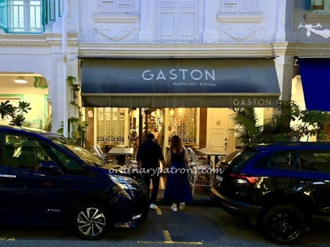 Bistro Gaston French Restaurant at Keong Saik Road