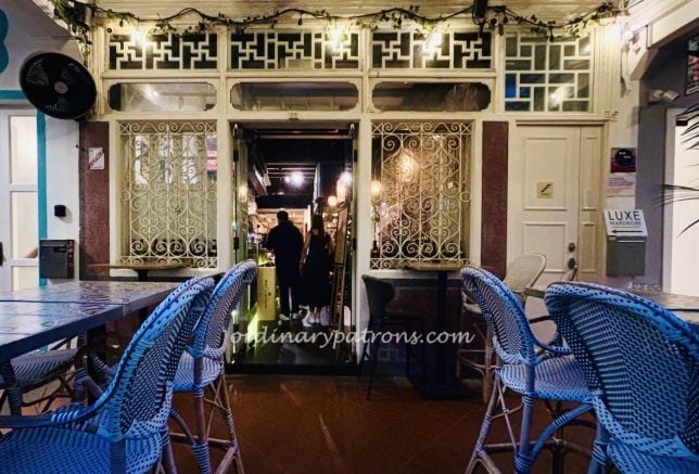 Bistro Gaston French Restaurant at Keong Saik Road