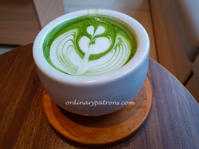 Matcha Latte at Pacto