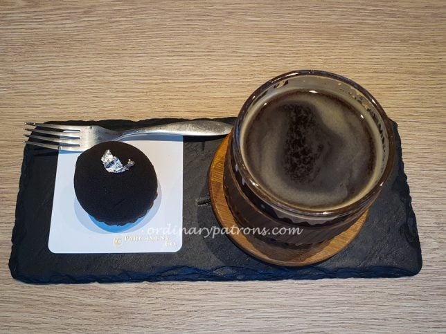 Dark Cherry Century Egg and Coffee at Pacto by Parchmen