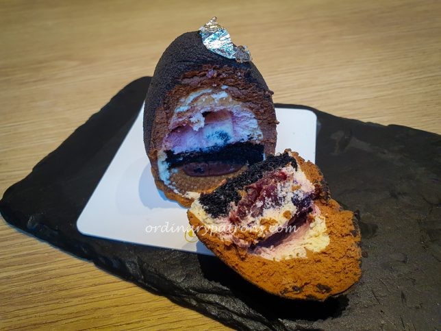 Dark Cherry Century Egg at Pacto by Parchmen Cafe