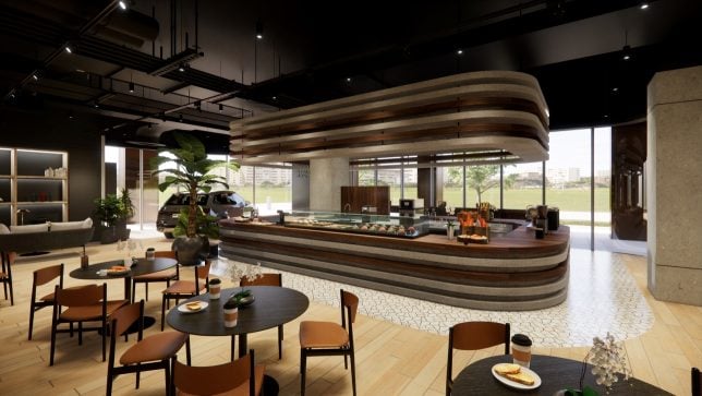 Audi x Burnt Ends Bakery - Render (Artist Impression)